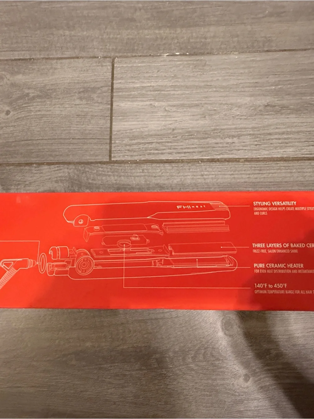 FHI Heat Platform Signature 1.25” Ceramic Pro Styler Flat Iron NEW SEALED